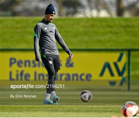 Republic of Ireland Training Session & Press Conference Republic of Ireland Training Session & Press Conference