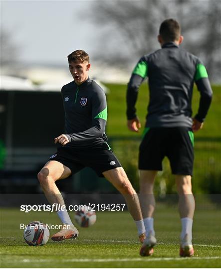 Republic of Ireland Training Session & Press Conference