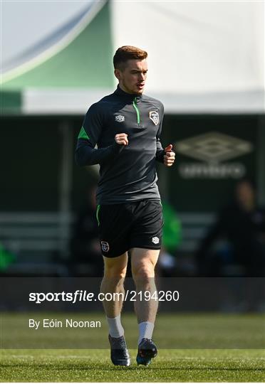 Republic of Ireland Training Session & Press Conference Republic of Ireland Training Session & Press Conference
