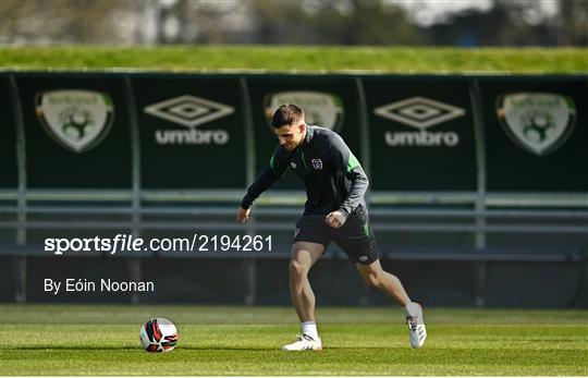 Republic of Ireland Training Session & Press Conference Republic of Ireland Training Session & Press Conference