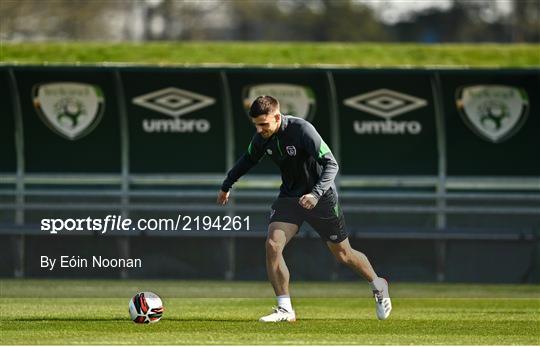 Republic of Ireland Training Session & Press Conference