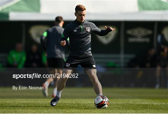 Republic of Ireland Training Session & Press Conference