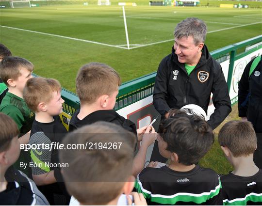 Republic of Ireland Training Session & Press Conference Republic of Ireland Training Session & Press Conference