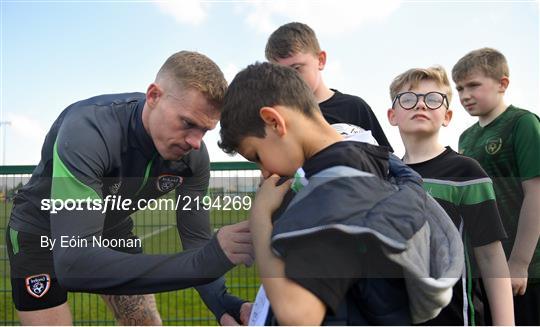 Republic of Ireland Training Session & Press Conference Republic of Ireland Training Session & Press Conference