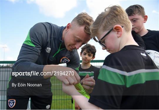 Republic of Ireland Training Session & Press Conference