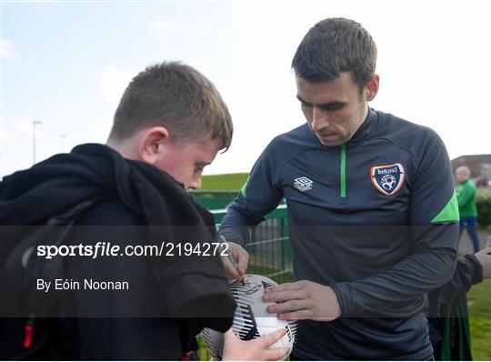 Republic of Ireland Training Session & Press Conference