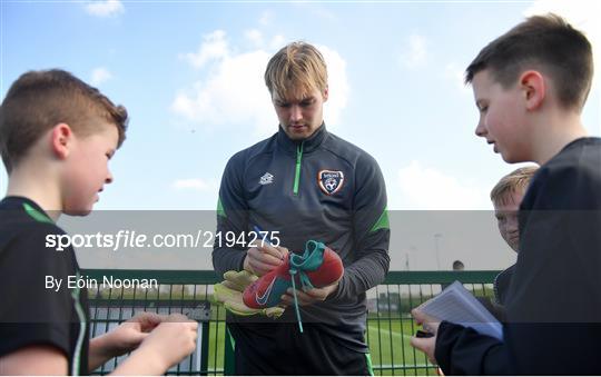 Republic of Ireland Training Session & Press Conference Republic of Ireland Training Session & Press Conference