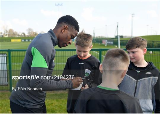 Republic of Ireland Training Session & Press Conference Republic of Ireland Training Session & Press Conference