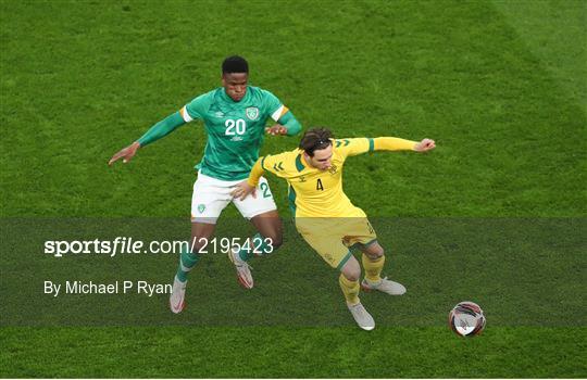 Republic of Ireland v Lithuania - International Friendly Republic of Ireland v Lithuania - International Friendly
