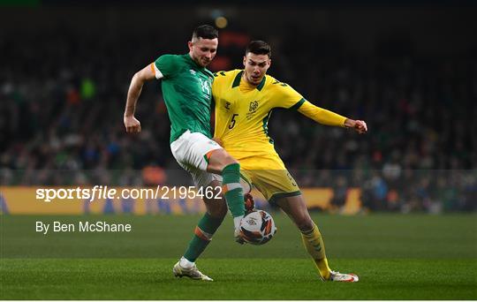 Republic of Ireland v Lithuania - International Friendly Republic of Ireland v Lithuania - International Friendly