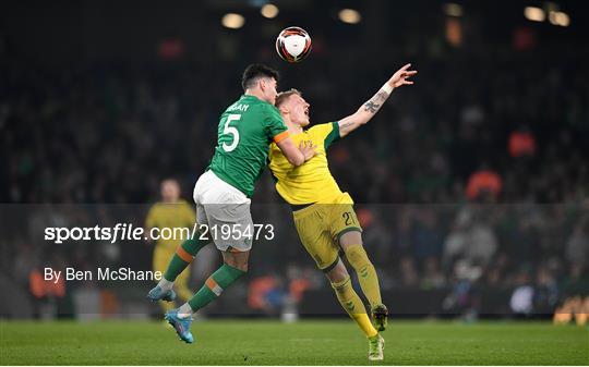 Republic of Ireland v Lithuania - International Friendly Republic of Ireland v Lithuania - International Friendly