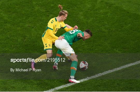Republic of Ireland v Lithuania - International Friendly Republic of Ireland v Lithuania - International Friendly