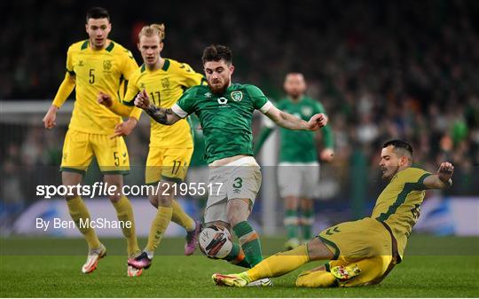 Republic of Ireland v Lithuania - International Friendly Republic of Ireland v Lithuania - International Friendly