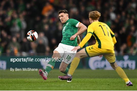 Republic of Ireland v Lithuania - International Friendly Republic of Ireland v Lithuania - International Friendly