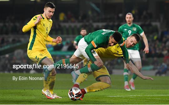 Republic of Ireland v Lithuania - International Friendly Republic of Ireland v Lithuania - International Friendly