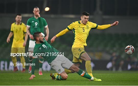 Republic of Ireland v Lithuania - International Friendly Republic of Ireland v Lithuania - International Friendly