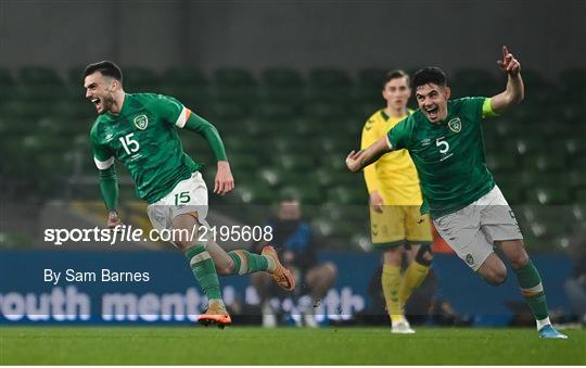Republic of Ireland v Lithuania - International Friendly Republic of Ireland v Lithuania - International Friendly