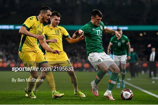 Republic of Ireland v Lithuania - International Friendly Republic of Ireland v Lithuania - International Friendly
