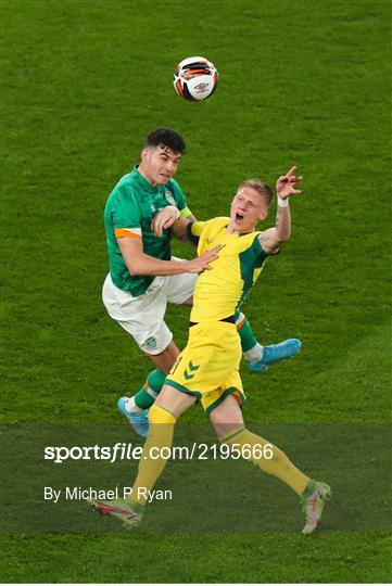 Republic of Ireland v Lithuania - International Friendly Republic of Ireland v Lithuania - International Friendly