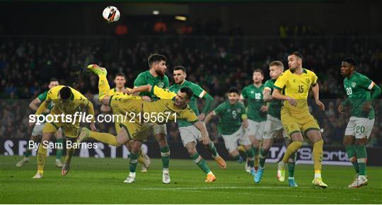 Republic of Ireland v Lithuania - International Friendly Republic of Ireland v Lithuania - International Friendly