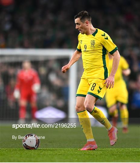 Republic of Ireland v Lithuania - International Friendly Republic of Ireland v Lithuania - International Friendly