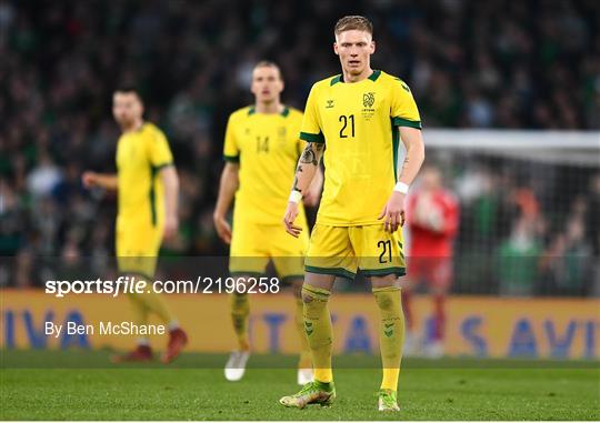 Republic of Ireland v Lithuania - International Friendly Republic of Ireland v Lithuania - International Friendly