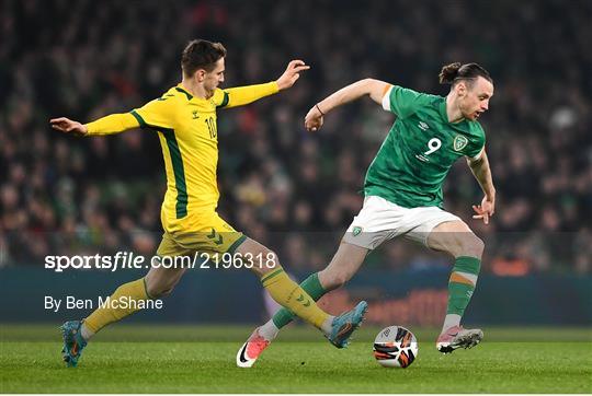 Republic of Ireland v Lithuania - International Friendly Republic of Ireland v Lithuania - International Friendly