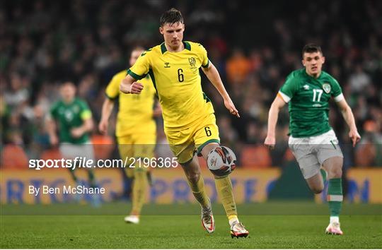 Republic of Ireland v Lithuania - International Friendly Republic of Ireland v Lithuania - International Friendly