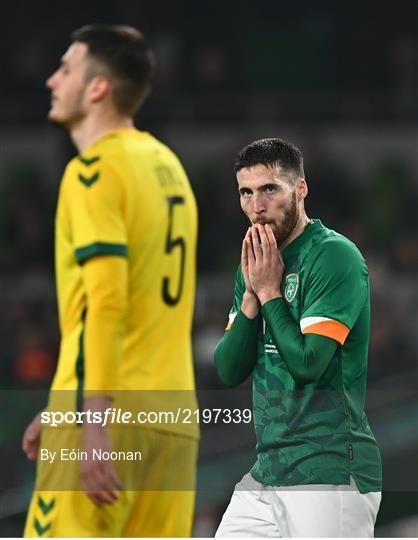 Republic of Ireland v Lithuania - International Friendly Republic of Ireland v Lithuania - International Friendly