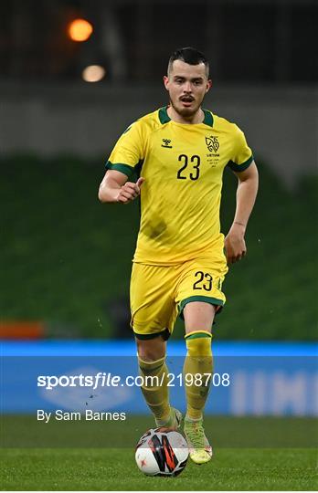Republic of Ireland v Lithuania - International Friendly Republic of Ireland v Lithuania - International Friendly