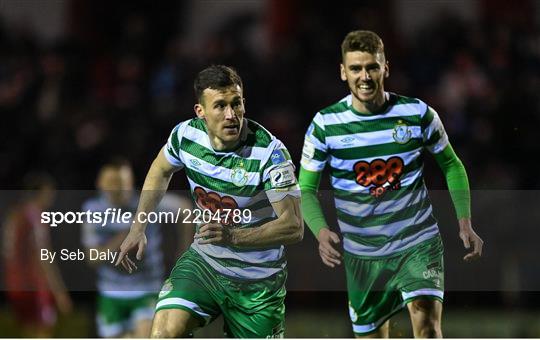 Shelbourne v Shamrock Rovers - SSE Airtricity League Premier Division Shelbourne v Shamrock Rovers - SSE Airtricity League Premier Division
