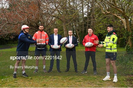 Irish Air Ambulance and Leinster Rugby Charity Partnership Announcement