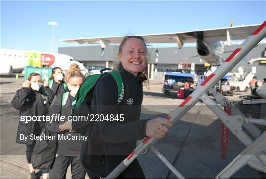 Republic of Ireland Women Travel to Sweden