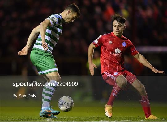 Shelbourne v Shamrock Rovers - SSE Airtricity League Premier Division Shelbourne v Shamrock Rovers - SSE Airtricity League Premier Division