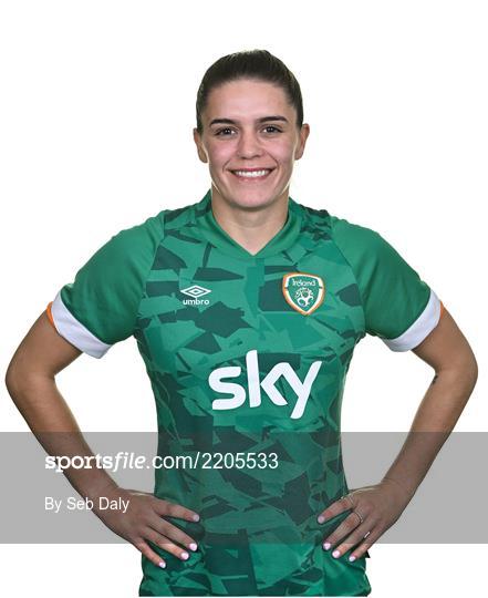 Republic of Ireland Women Squad Portraits