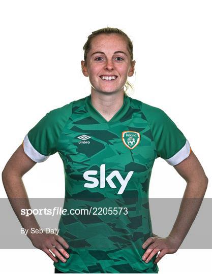 Republic of Ireland Women Squad Portraits