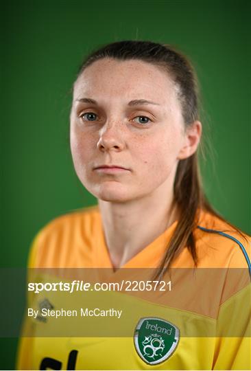 Republic of Ireland Women Squad Portraits