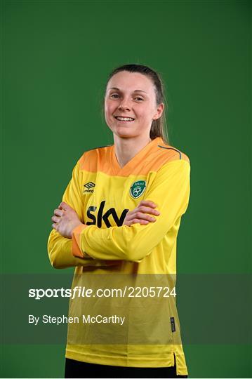 Republic of Ireland Women Squad Portraits