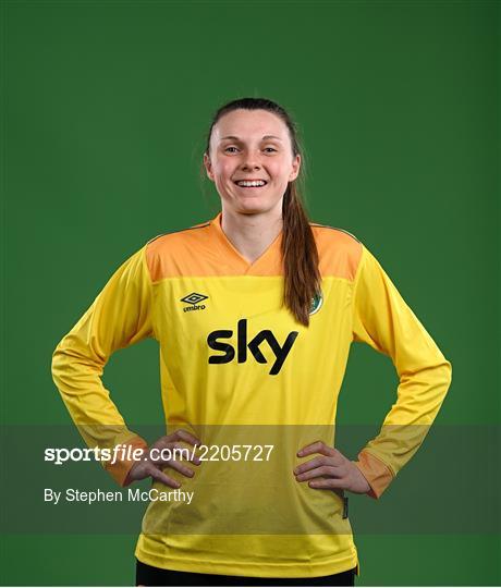 Republic of Ireland Women Squad Portraits