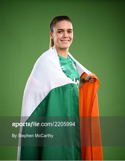 Republic of Ireland Women Squad Portraits