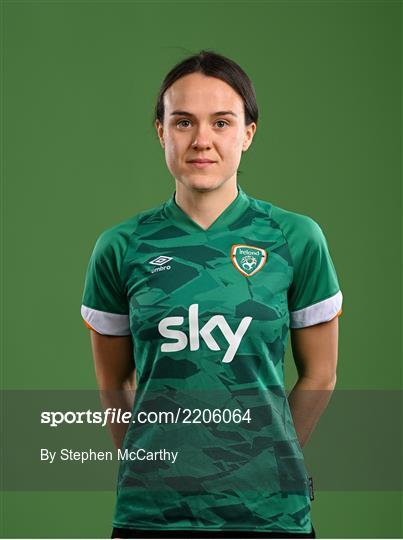 Republic of Ireland Women Squad Portraits