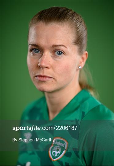 Republic of Ireland Women Squad Portraits