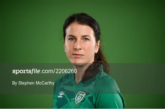 Republic of Ireland Women Squad Portraits