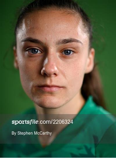 Republic of Ireland Women Squad Portraits