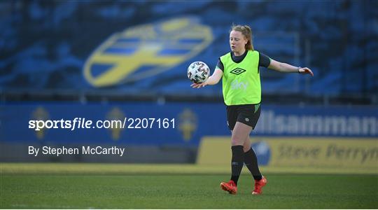 Republic of Ireland Women's Press Conference & Training Session