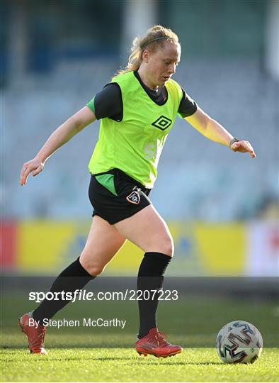 Republic of Ireland Women's Press Conference & Training Session Republic of Ireland Women's Press Conference & Training Session