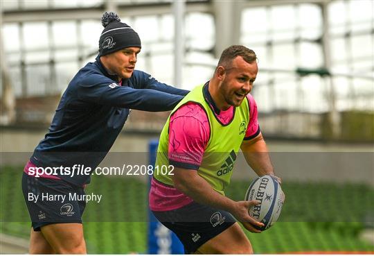 Leinster Rugby Captain's Run & Press Conference
