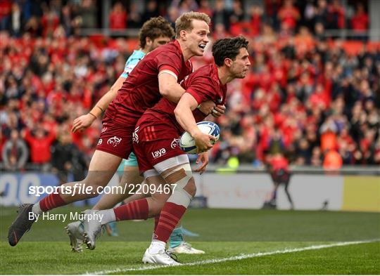 Munster v Exeter Chiefs - Heineken Champions Cup Round of 16 Second Leg Munster v Exeter Chiefs - Heineken Champions Cup Round of 16 Second Leg