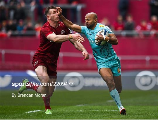 Munster v Exeter Chiefs - Heineken Champions Cup Round of 16 Second Leg Munster v Exeter Chiefs - Heineken Champions Cup Round of 16 Second Leg