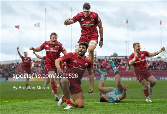 Munster v Exeter Chiefs - Heineken Champions Cup Round of 16 Second Leg Munster v Exeter Chiefs - Heineken Champions Cup Round of 16 Second Leg